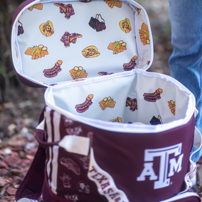 Texas A&M University Backpack Cooler