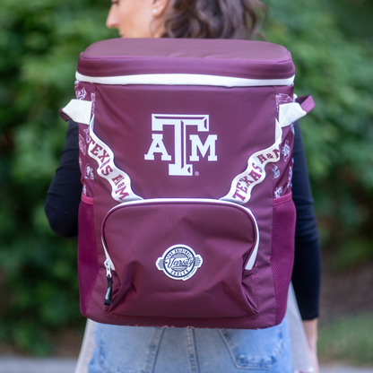 Texas A&M University Backpack Cooler