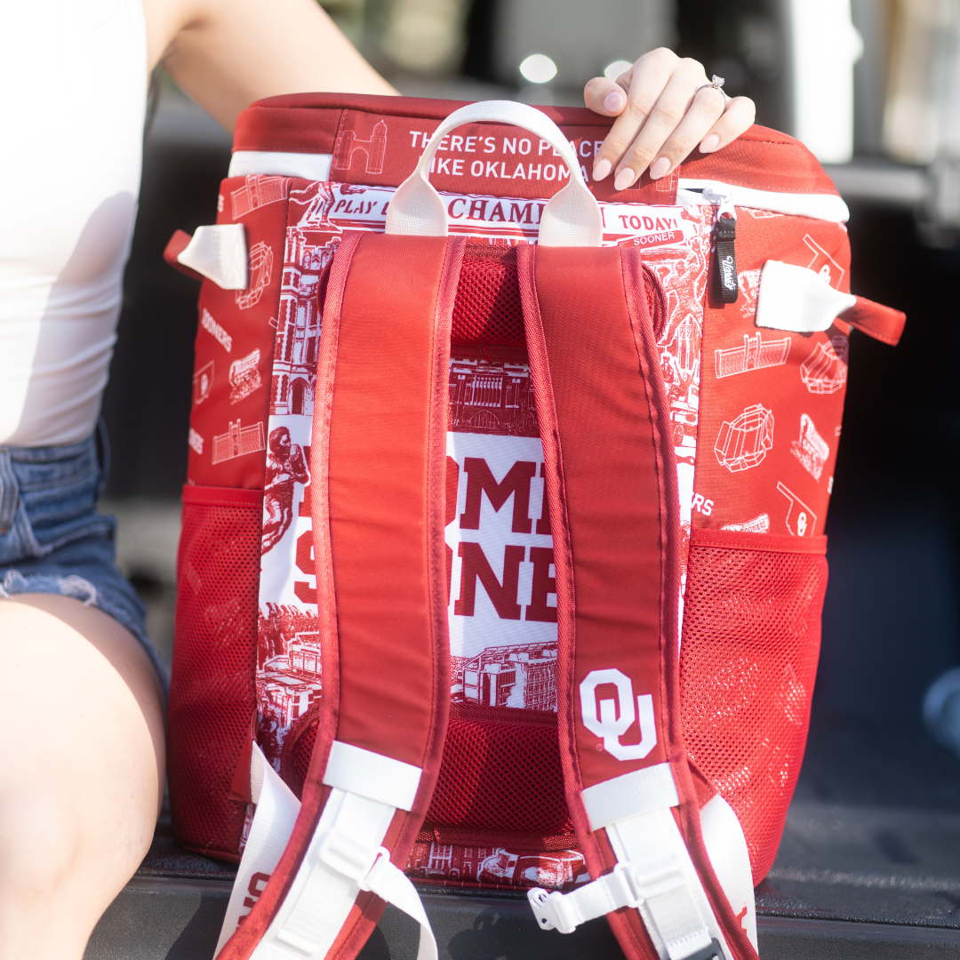 University of Oklahoma Backpack Cooler