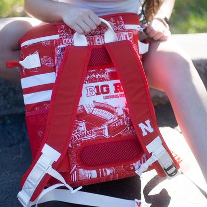 University of Nebraska Backpack Cooler