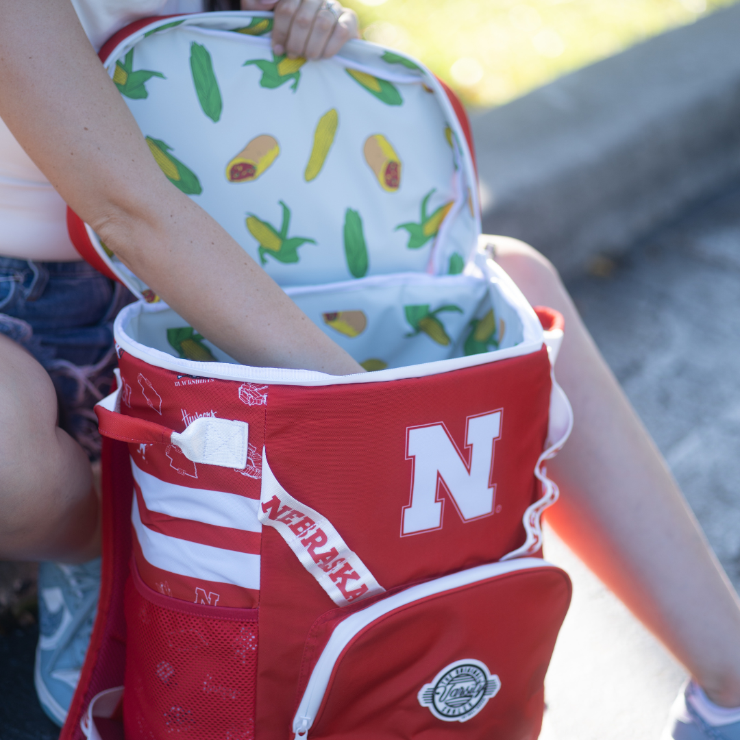 University of Nebraska Backpack Cooler