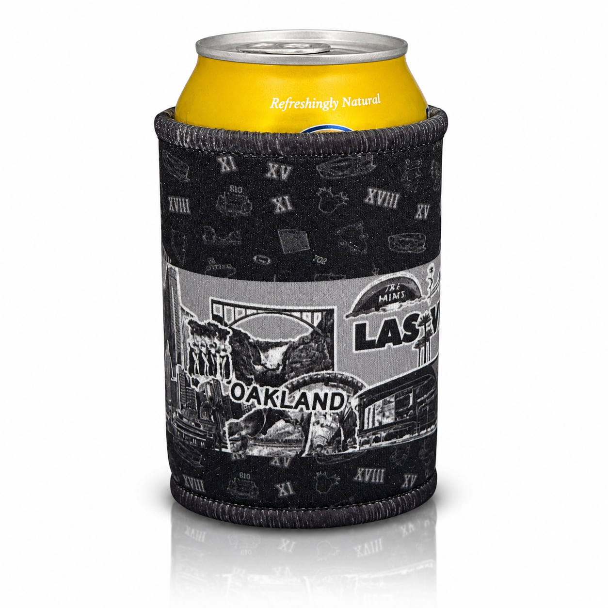 City Koozies - Qty2 - Fits 12oz Cans