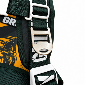 Close-up-of-the-built-in-metal-bottle-opener-on-the-Green-Bay-backpack-cooler-shoulder-strap.