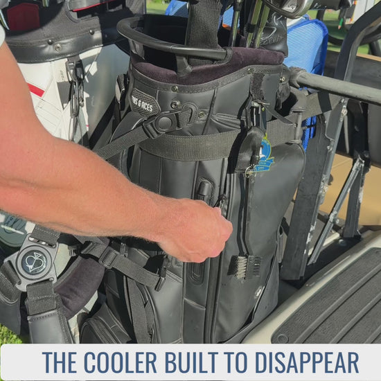 Stealth Cruiser hides your beers during a round of golf and keep them crispy cold