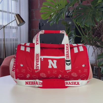 University of Nebraska Duffel Cooler
