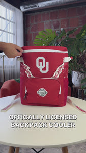 University of Oklahoma Backpack Cooler