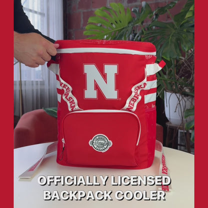 University of Nebraska Backpack Cooler