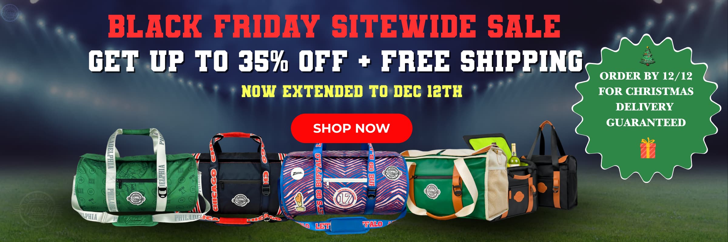 Varsity Coolers Holiday Season Sale